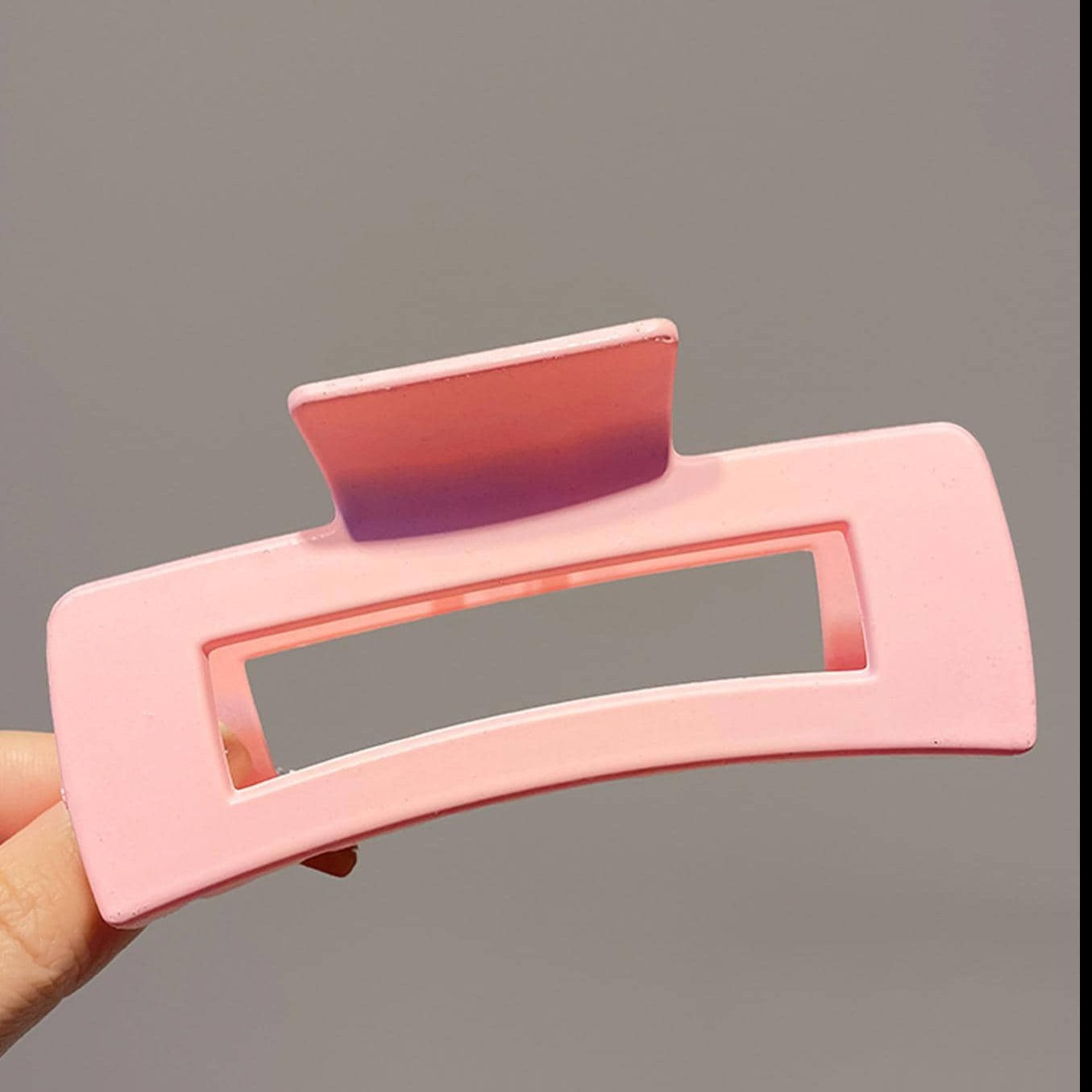 Hair Claw - Matte Rectangle