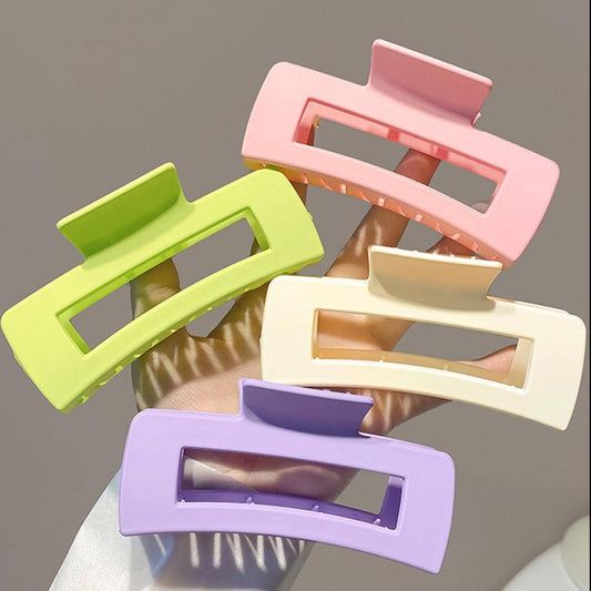 Hair Claw - Matte Rectangle