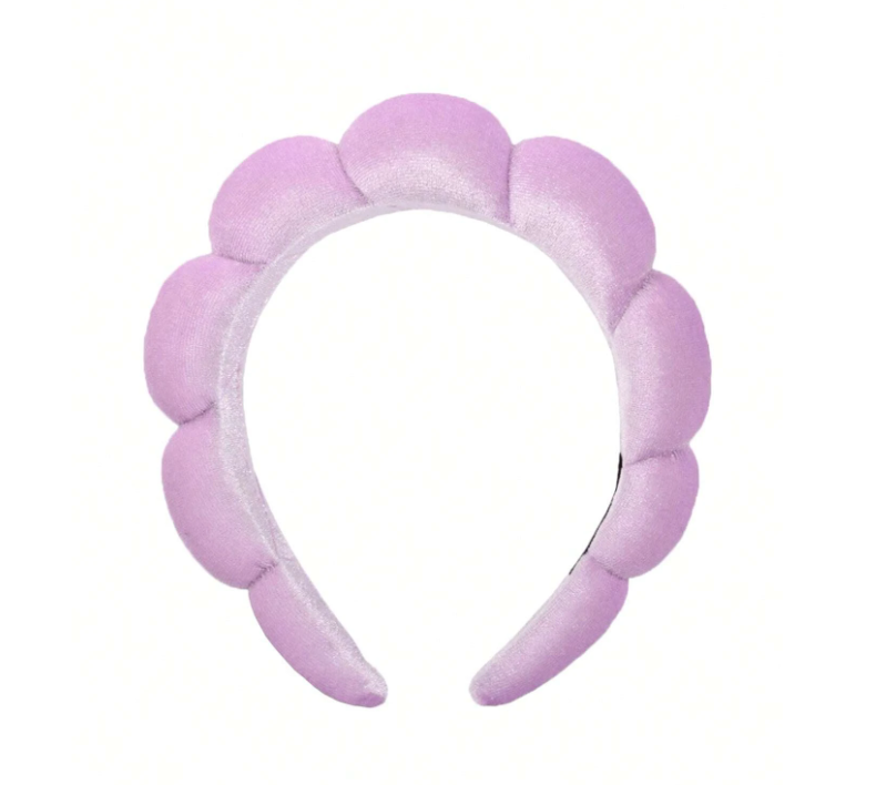 Headband - Lavender Scallop