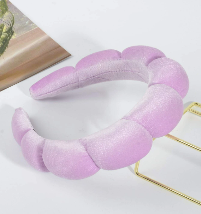 Headband - Lavender Scallop