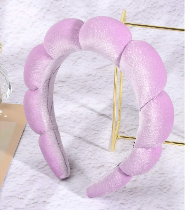 Headband - Lavender Scallop